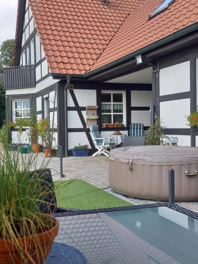 Landidylle Mit Garten, Whirlpool Und Klima Reken Экстерьер фото